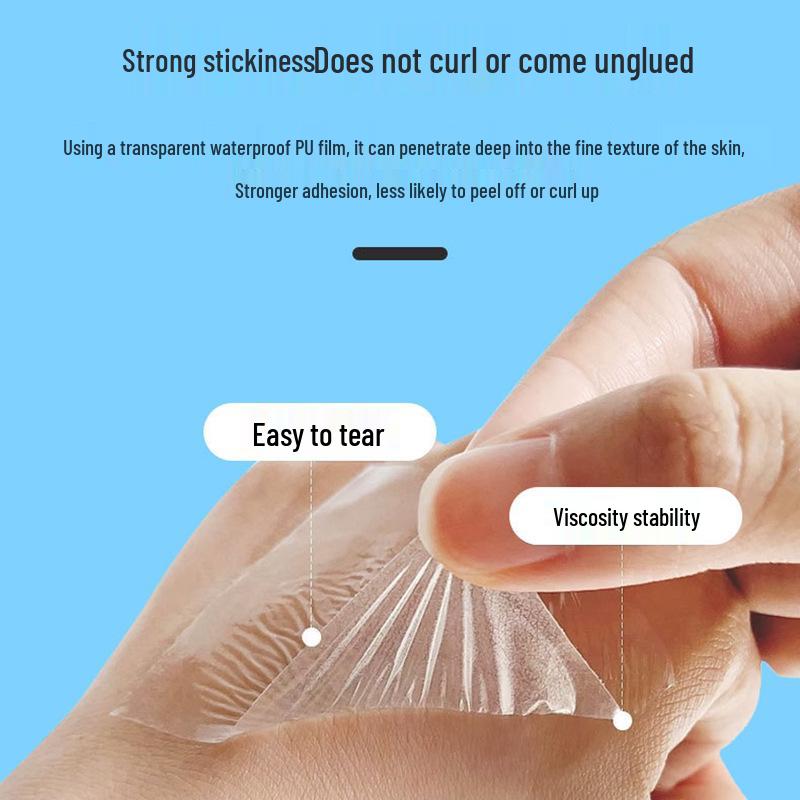 Водонепроницаемый адгезивный пластырь из ПУ-пленки для акупунктурных точек - Пустой пластырь для пупка и фиксации