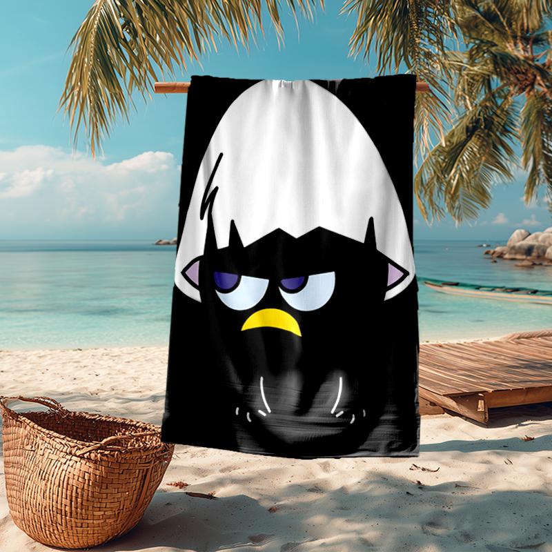 Ultra-Soft Beach Towel with Calimero Theme,Ideal for Pool - Camping, Diving - Perfect Travel Essential, Vibrant Beach Towel.