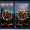 Christmas Balls, Bells, Flower Garlands, Window Stickers, Home Wall Stickers