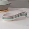 Vintage Porcelain Spoon Rest Anti-skid Texture Utensils Holder Minimalist Ladle Holder  Restaurant