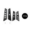 For SsangYong Torres 2022-2025 LHD RHD 4PCS ABS Window Switch Button Cover Door Panel Trim Interior Decor Car Accessories