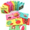 Three-Dimensional Baby Cloth Book Early Education Toys English Palm Book Stationery, Daily Necessities Baby Cloth Book