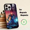 Чехол для телефона D-Dead Cells для iPhone 17, 16, 15, 14, 13, 12, 11 Plus, Pro, магнитный, с беспроводной зарядкой MagSafe