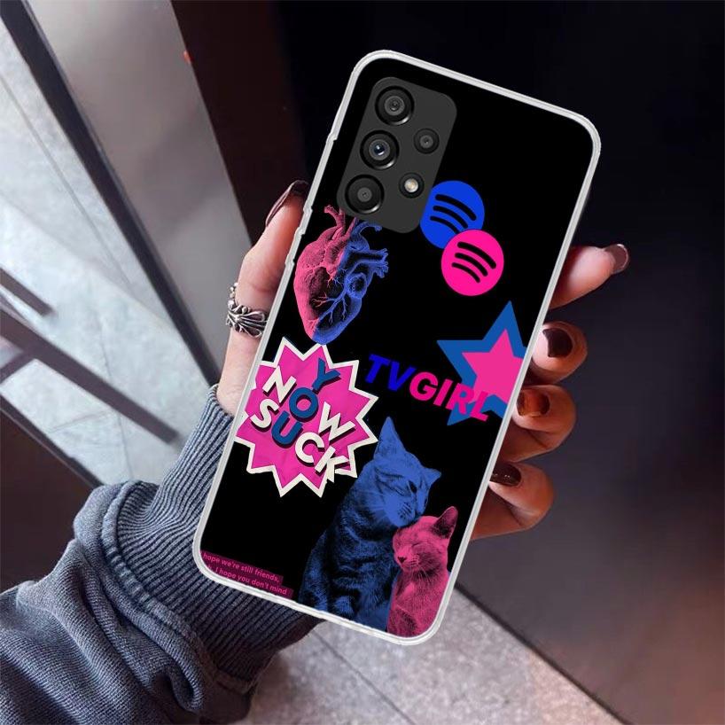 TV Girl Album Phone Case For Samsung Galaxy A12 A52S A42 A32 A22 A51 A50 Note 20 Ultra 10 S10 Plus A71 A70 A31 A30 A10S Galaxy A