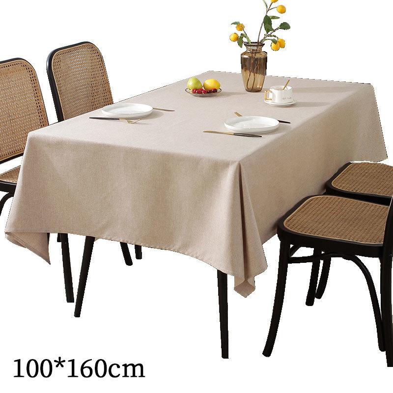 WaterProof Decorative Table Cloth Rectangular Tablecloths Dining Table Cover Simple and Modern TableCover Clot