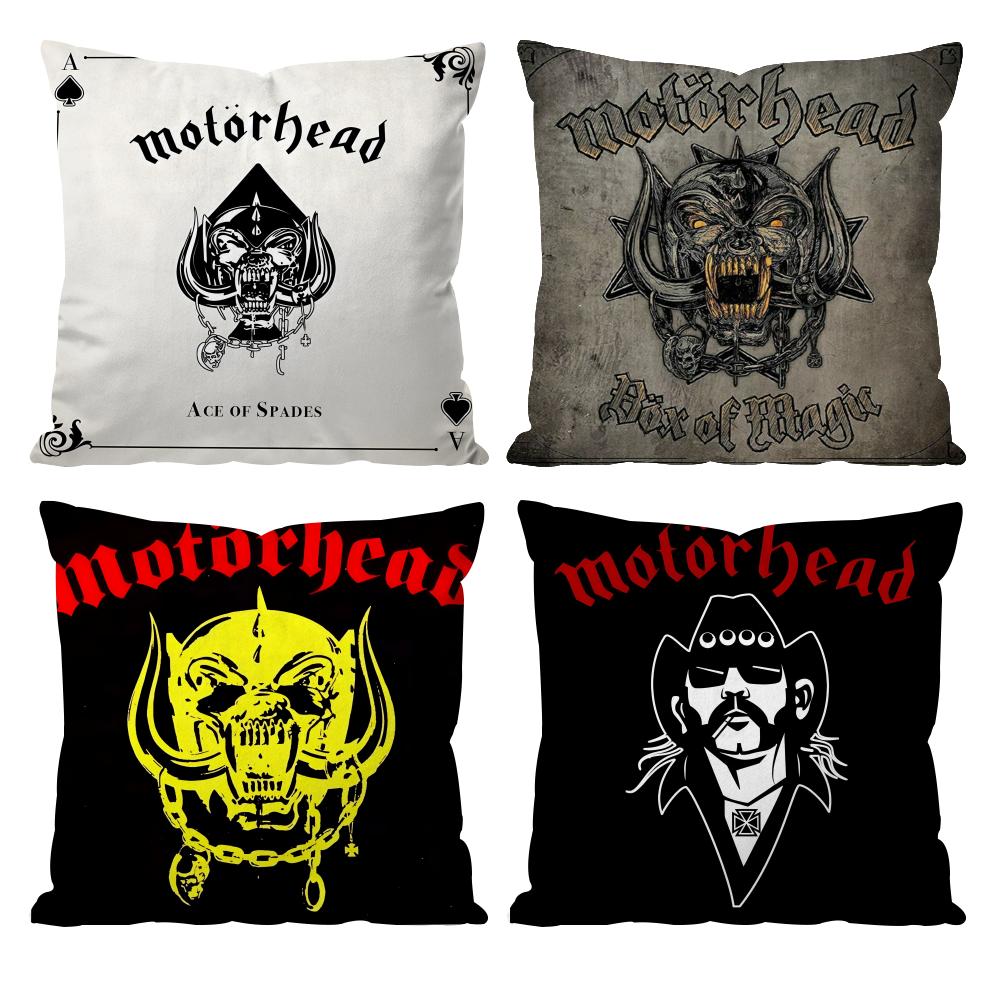 Rock Band M-MotorHEadS Lemmy Наволочка с принтом узора Подушка для гостиной Дивана и Декора спальни