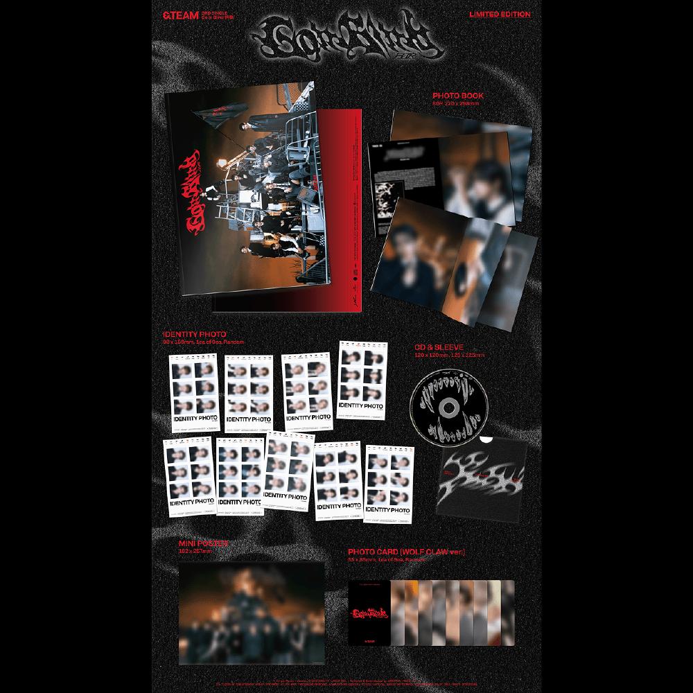 Предварительный заказ &TEAM 3rd Single Go in Blind Album Limited Edition & Weverse POB