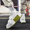 Новые модные брендовые высокие мужские туфли для отдыха на открытом воздухе, повседневные кроссовки для мотоциклистов на толстой подошве, удобная мужская дизайнерская обувь
