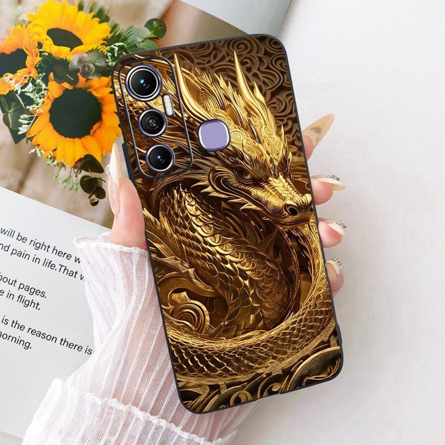 Чехол для Infinix Hot 11s Hot11 Черный Новый дизайн ТПУ Простота Мягкий силиконовый чехол Для Infinix Hot11s NFC Coque Capa