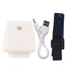 Пластиковый Белый USB Зарядка Перезаряжаемый Светодиодный Индукционный Налобный Фонарь для Ночной Рыбалки Зажим для Кепки/Шляпы Фонарик