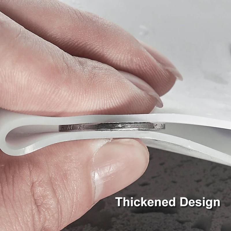 Толстый силиконовый сливной дезодорант для пола, дезодорант для ванной комнаты, защита от насекомых, уплотнение для бытовой канализационной трубы, раковина, антизапах, напольное покрытие