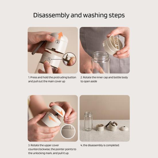 Количественный дозатор соли на 180/250 мл со стеклянной производственной банкой Прецизионная соль Влагостойкий Съемный Легко снимать