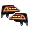 Pair LED Rear Bumper Light Driving Brake Lamp Turn Signal Fit for RAV4 2016?2018