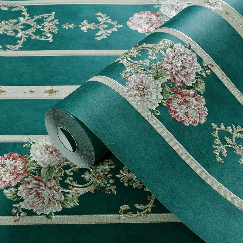 3D самоклеящиеся обои Ретро Дамаск утолщенные самоклеящиеся 3d стерео обои настенные съемные обои с цветочным принтом спальня