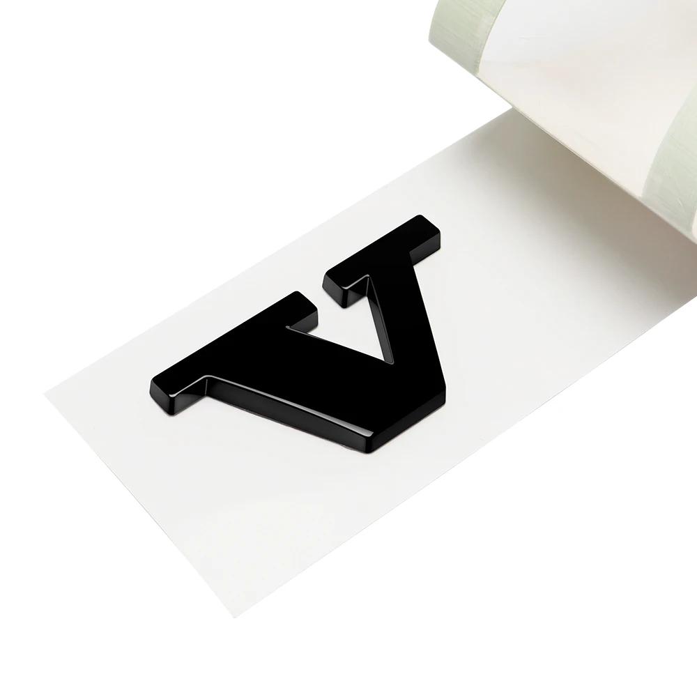 Яркий Черный Задний Значок Багажника Для Volvo Наклейка Наклейка С Названием Volvo Задняя Наклейка Для Volvo Polestar XC90 XC60 XC40 S90 V90