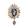 Brooch European And American Luxury Super Flash Crystal Brooch