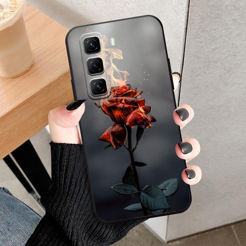 Чехол для Infinix Hot 50 5G Модный с принтом Мягкий силикон ТПУ Задняя защитная крышка Для Infinix Hot 50 50Pro 50Pro Plus 4G Funda