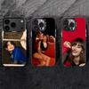 Чехол для телефона Ella Purnell для iPhone 17,16,15,14,13,12,11 Plus,Pro Max,XS,Цветной серебристый чехол для телефона