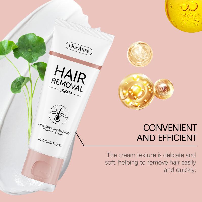 Sensitive Skin Hair Remover Cream Nourishes and Smooths for Body Legs Underarms Easy and Painless Removal