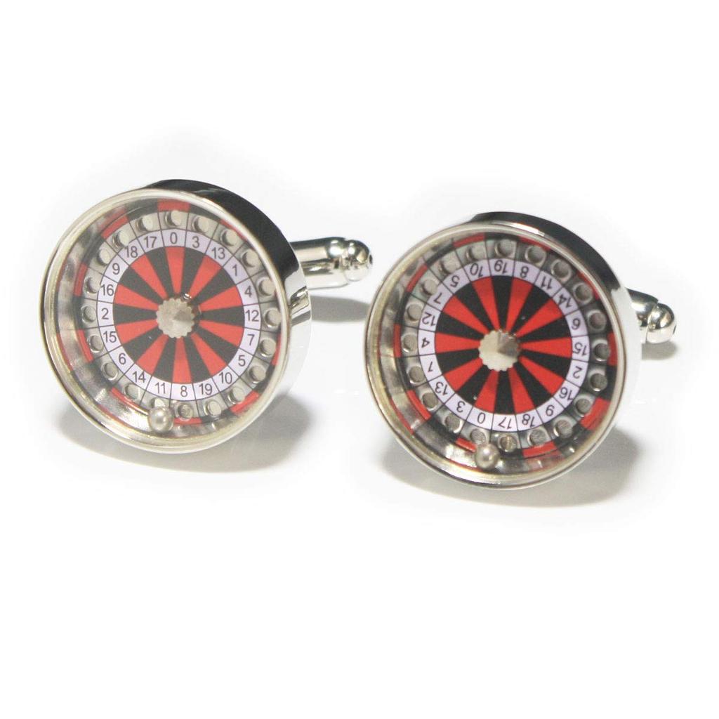 Kamakura Cufflinks Workshop Roulette 2 Cufflinks (ew022)