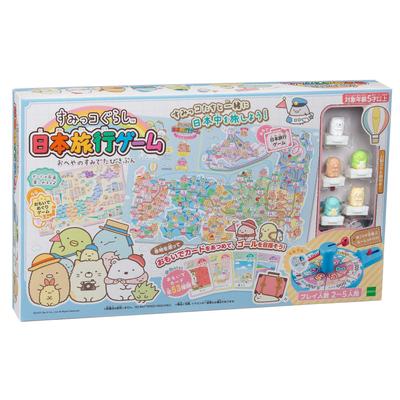 Epoch Sumikko Gurashi Japan Travel Game Oheya no Sumi de Tabikibun Сертификация ST Mark Игрушка-игра для детей от 5 лет и старше Количество от 2 до 5 EPOCH Co., Ltd.