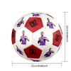 Ronaldo's Cristiano Ronaldo Jersey Size 5 Football Machine Sewn Indoor/Outdoor Training and Matches Unique Gift for Soccer Lovers