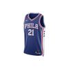 Dri-FIT NBA Филадельфия 76ers Джоэл Эмбиид Иконическая версия 2022/23 Джерси Swingman Мужской DN2018-401