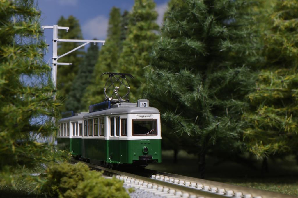 KATO Модель поезда Mytram Classic GREEN, масштаб N, 14-806-2