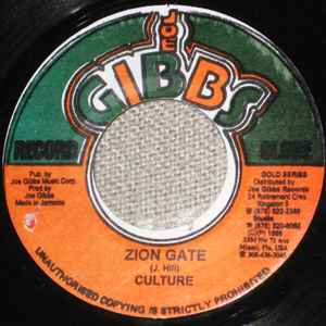 7-дюймовая пластинка CULTURE MALONEY BROWN MAJOR FACT Zion Gate Fool Say No God NONE Joe Gibbs Recor 2001 Ямайка Регги Ска Даб Б/у