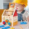 Zestaw Majsterkowicza Warsztat Narzędzia Domek Do Skręcania Montessori