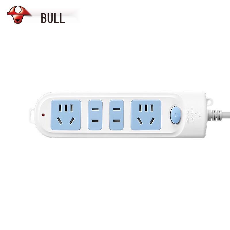 BULL GN-607 4-Outlet Power Strip