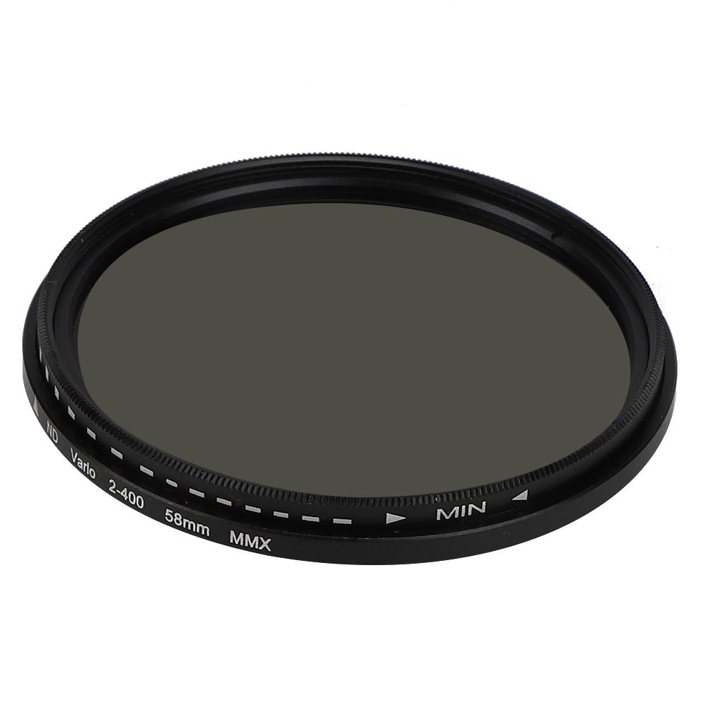 Junestar 58 мм Светофильтр нейтральной плотности ND для объективов камер Canon Nikon Sony Pentax Olympus Fuji