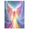 5D DIY Алмазная картина Крылья ангела Полная квадратная круглая алмазная мозаика Вышитый портрет Фэнтези-арт Украшение для дома