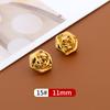 10 шт. пуговицы для рубашек, женская одежда, кардиган, шифон, круглые металлические пуговицы, детские мужские рубашки, универсальные золотые пуговицы Daquan