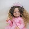 22'' 55 см кукла-реборн Sweet Smile, девочка, Рая, полное виниловое тело, новорожденная кукла, которую можно купать, реалистичные игрушки для кукол-младенцев для детей, подарки на день рождения, Рождество