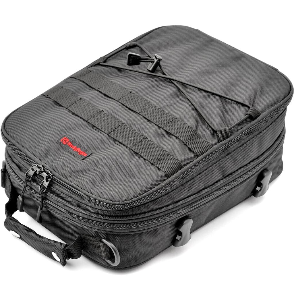 Henly Begins Daytona Motorcycle Seat Bag A4 Size Easy Ring Belt Included 97241 7~12L DH-722