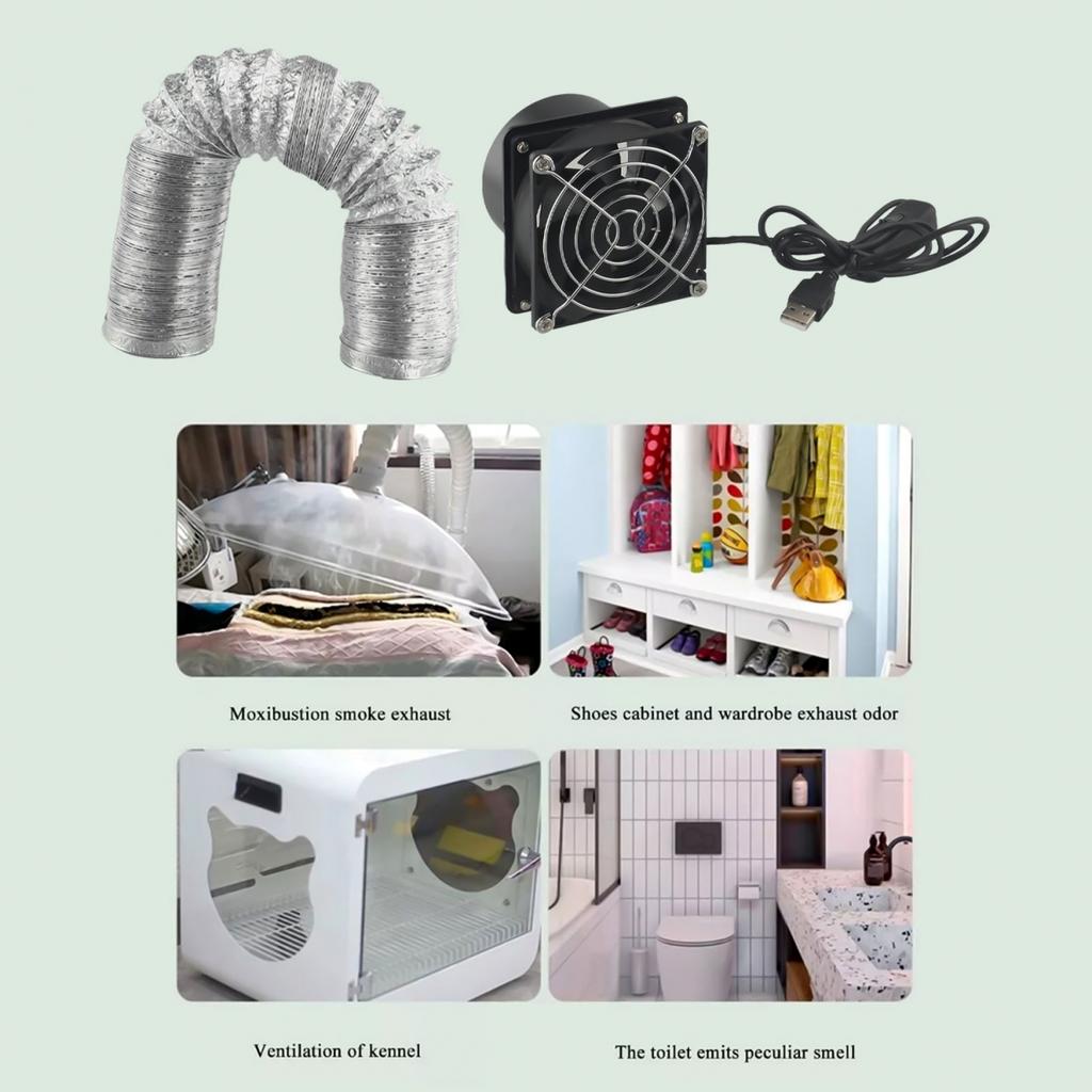 Вентилятор для вытяжки дыма с питанием от USB Поглотитель припоя ESD Вытяжка дыма