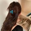 Grab Clip Letter Hair Clip Acetic Acid Cute Hairpin Creative Acetate Hair Claw Girl