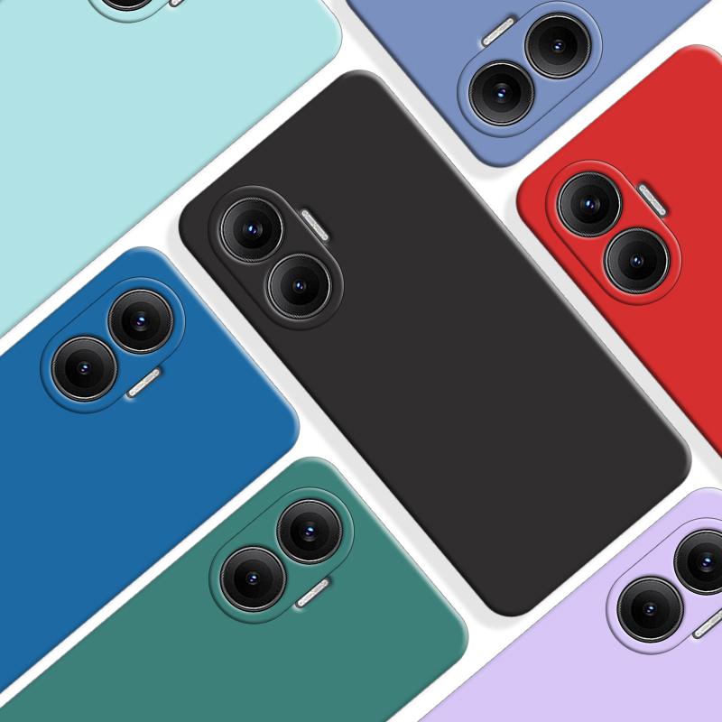 Для чехла Poco F7 Для Xiaomi Poco F7 5G Чехол 6,83 дюйма Жидкий силиконовый каучук Ударопрочный бампер Для Poco F7 Fundas