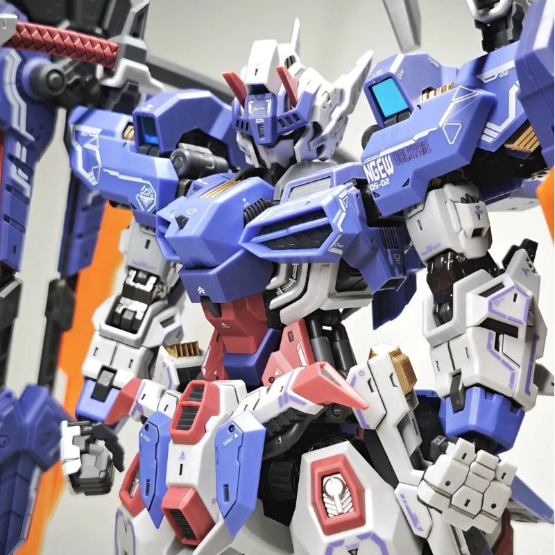 Original Holographic Translucent Valkyrie Assembly Model Action Figures Mecha Scp Process Toys Desktop Ornament Collectable Gift
