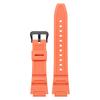 Для Casio AE-1200 F-108WH SGW-300H W-216H AEQ-110W Силиконовый резиновый сменный ремешок для часов 25x18 мм Выпуклый полимерный ремешок для часов