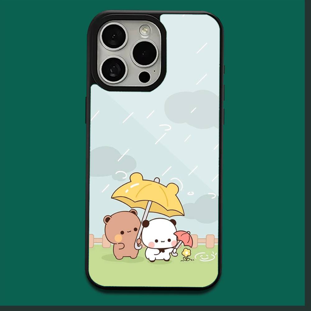 Милый чехол для телефона BuBu D-DuDu для iPhone 16, 15, 14, 13, 12, 11, Plus, Pro, Max, Mini, мягкий, с MagSafe, магнитная беспроводная зарядка