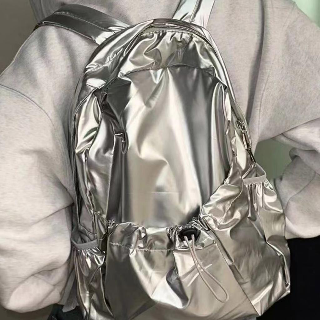 Backpack Lightweight Waterproof Large Capacity Casual Fashion Backpack Neutral Back-To-School Student School Bag