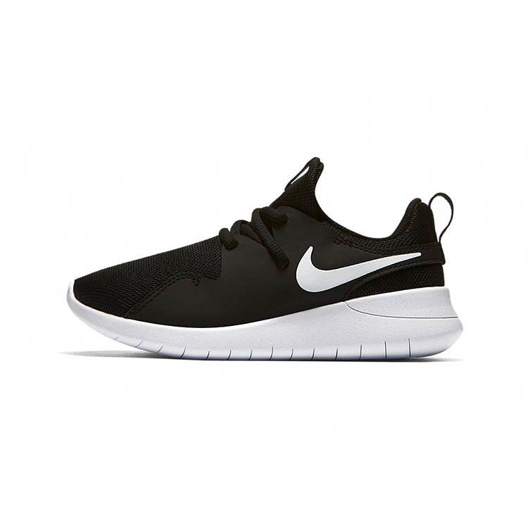 Nike Кроссовки для бега Tessen Mesh Низкие Черно-белые Детские Возраст 3-7 лет AH5237-003