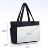 Tote bag ladies' light shoulder bag casual computer travel handbag