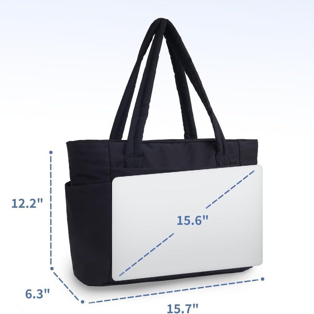 Tote bag ladies' light shoulder bag casual computer travel handbag