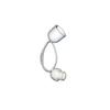 Suspension - EDM - E44310 - Blanc - Douille E27 - 1 Mètre