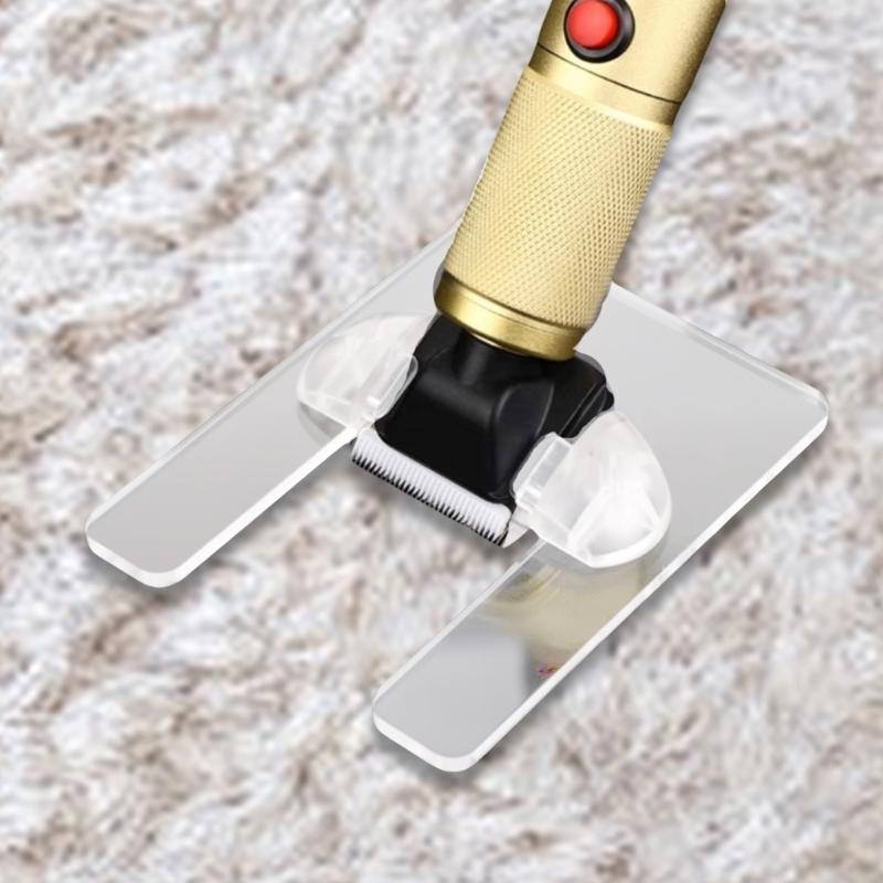 Carpet Trimmer Holder Base Clear Acrylics Rug Tufting Shearing Guide Base Tufting Trimmer Guide Rack for Carpet Trimmer