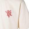 FENDI T-Shirts Men's White Crew Neck Moderate Straight Fit FY0936AV0MF1P2N
