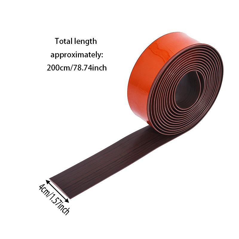 1pc 1m/2m Self-adhesive Floor Cover Strips Carpet Edge Trim Strip Floor Transition Door Threshold Gaps Door Bottom Sealing Strip